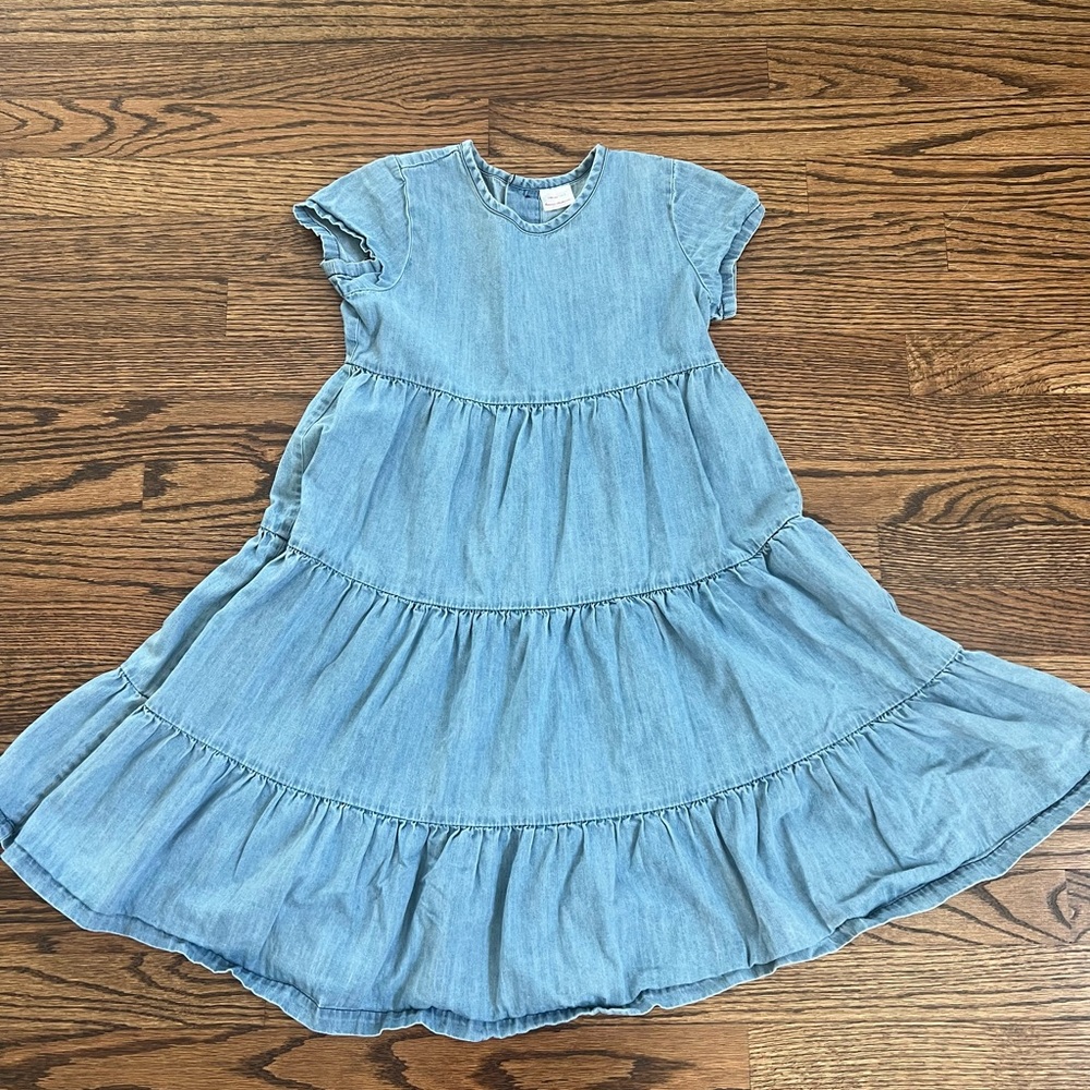Hanna Andersson denim swing dress